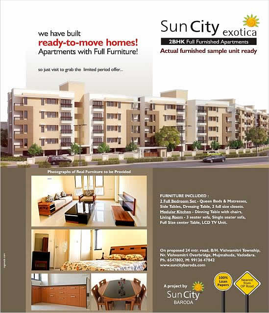 Baroda Real Estate Sun City Baroda