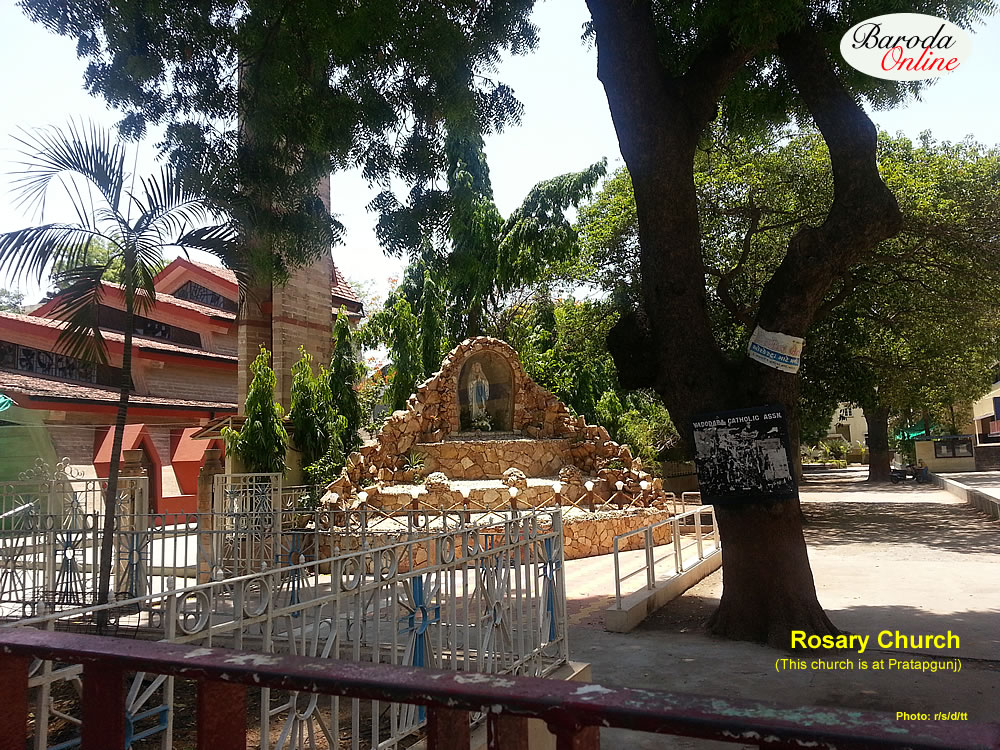 Baroda Photographs Rosary Church