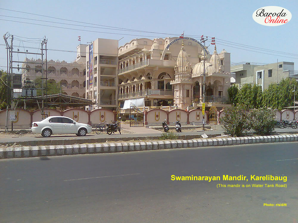 Baroda Photographs Swaminarayan Mandir, Karelibaug